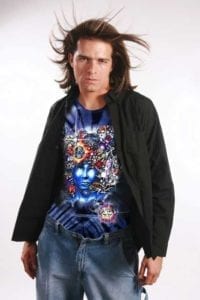 Door Ways men's tie dye t-shirt from Infinitee - Inspired by Jim Morrison of the Doors