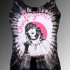 Cheap Perfume Tank Top - Men's black tie dye, 100% cotton sleeveless tank top.