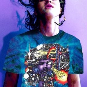 Jimi Hendrix T-shirt Men's Inspired Haze