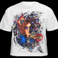 Number 9 - Classic Rock Tees - White Inspired by John Lennon Men's T-shirt