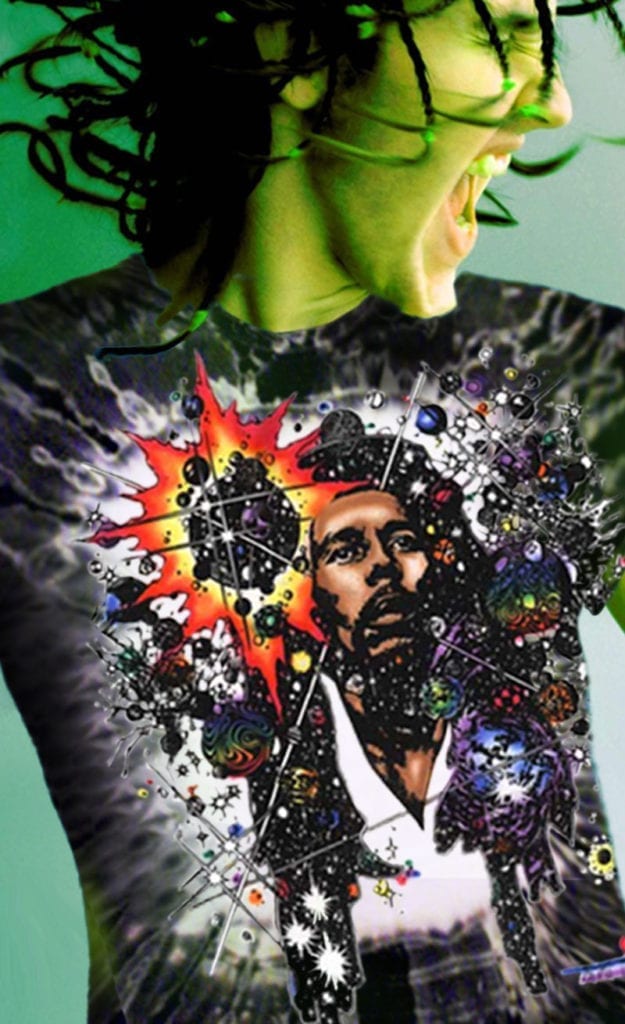 Bob Marley Tie Dye T-shirt