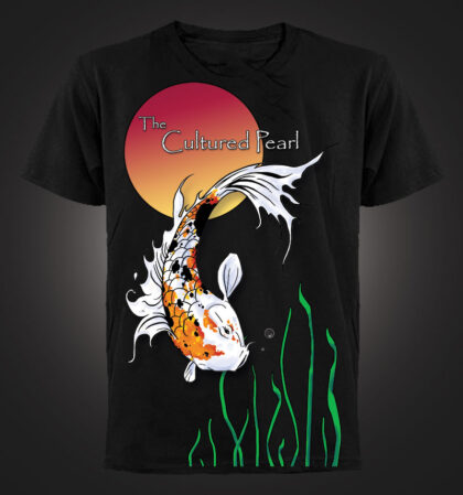 Custom T-shirt Design - Cultured Pearl Restaurant T-shirt Design