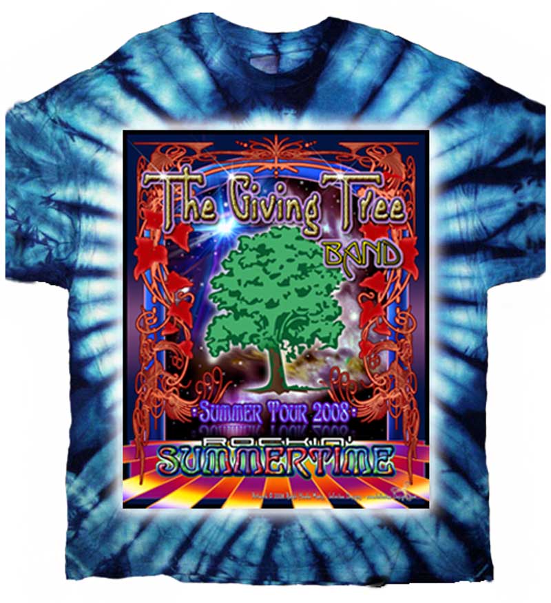 The Giving Tree Band T-shirt Design