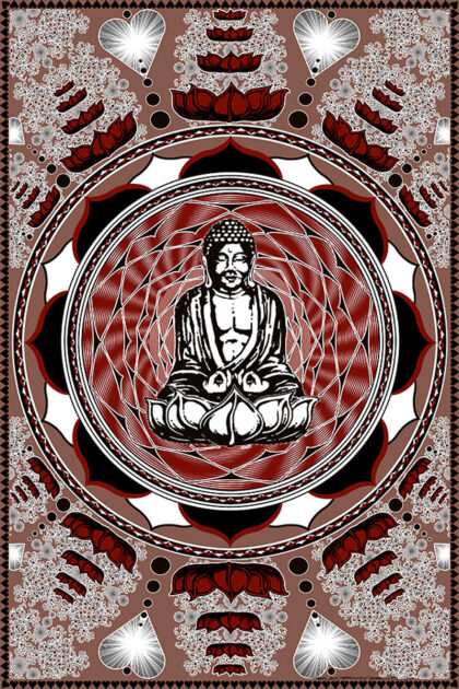 Buddha Sticker
