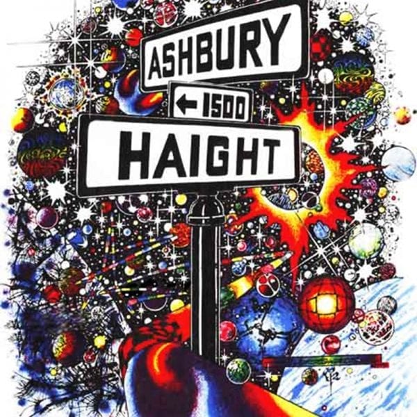 Haight Ashbury Sticker