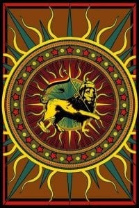 Rasta Lion Sticker