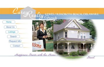 Carey Realty Website