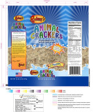 Rodney's Animal Crackers logo and package design