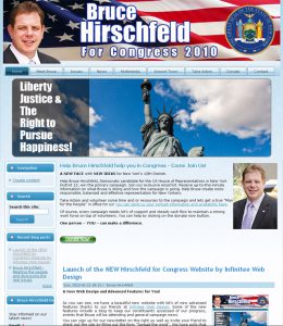 Bruce Hirschfeld for Congress Website