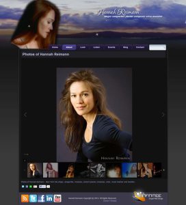 Hanna Reimann - New York City singer, songwriter, concert pianist, composer and actor