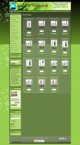 Baltimore Hydroponics Delaware eCommerce Website by Infinitee - Product Category
