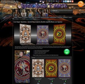 Drupal eCommerce Web Design - Tapestries Page