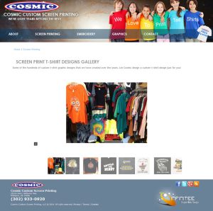 Cosmic Custom Screen Printing Embroidery & Graphics - Gallery Page