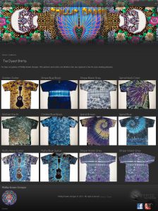 Tie dyed t-shirts gallery