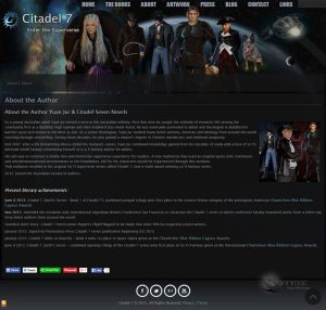 Citadel 7 - About the writer Yuan Jur