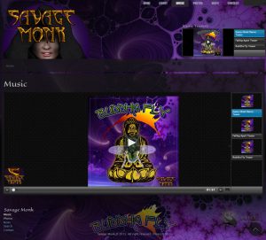 MP4 media player page