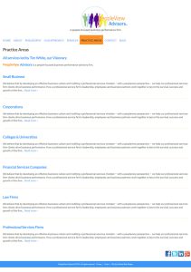 Practice Areas page