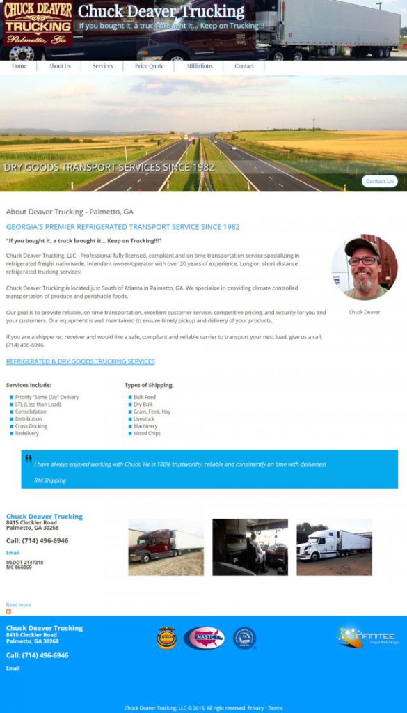Chuck Deaver Trucking, LLC - Palmetto, GA