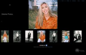 Désirée's Music Nashville, TN Web Design - Portrait gallery slideshow