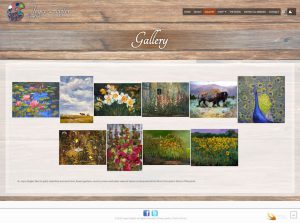 M. Joyce Zeigler WordPress website gallery page