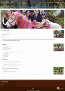 Peaceful Woods Farm - Pony Parties!