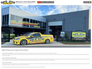 Illawarra's Auto Specialists website designed by Infinitee Web Design in Rehoboth Beach, DE