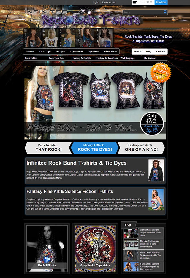 Rock Band T-shirts