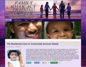 Family Advocacy Council Training
