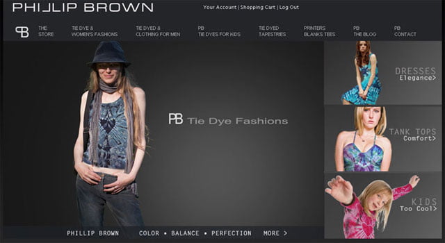 Phillip Brown Tie Dyes