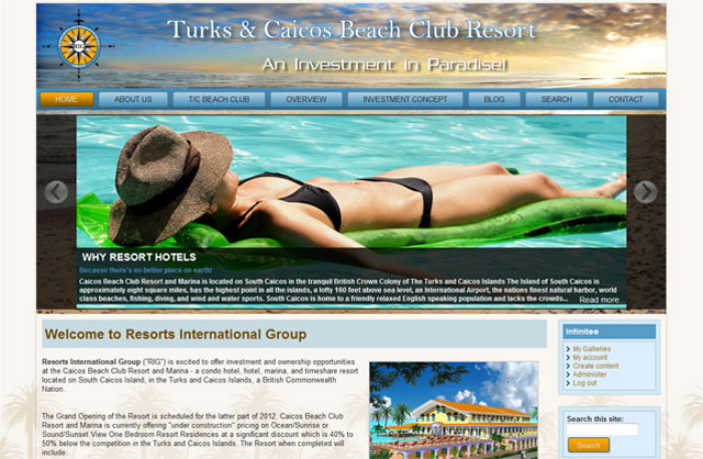 Resorts International Group - Turks Caicos Beach Club Resort & Marina