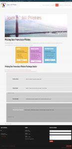 Jack and Jill Pilates -Pricing