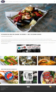JR's Seafood Shack - Front Page