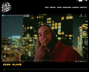 King Klave - Front page