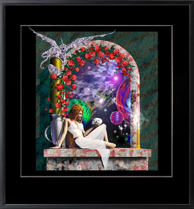 Crimson and Clover Print