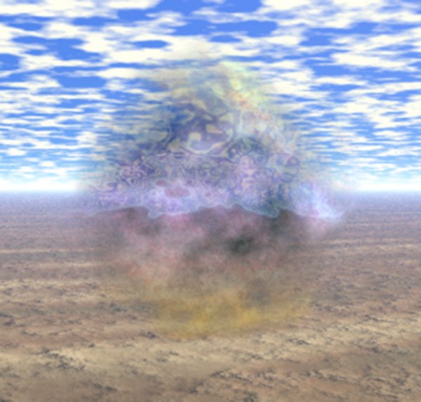 Gas Cloud Bryce Material - 3D Material for Beginners - Advanced Users
