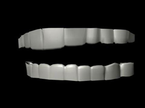 Human Teeth 3D Model - Free Maya & 3D Studio Max 3D Model