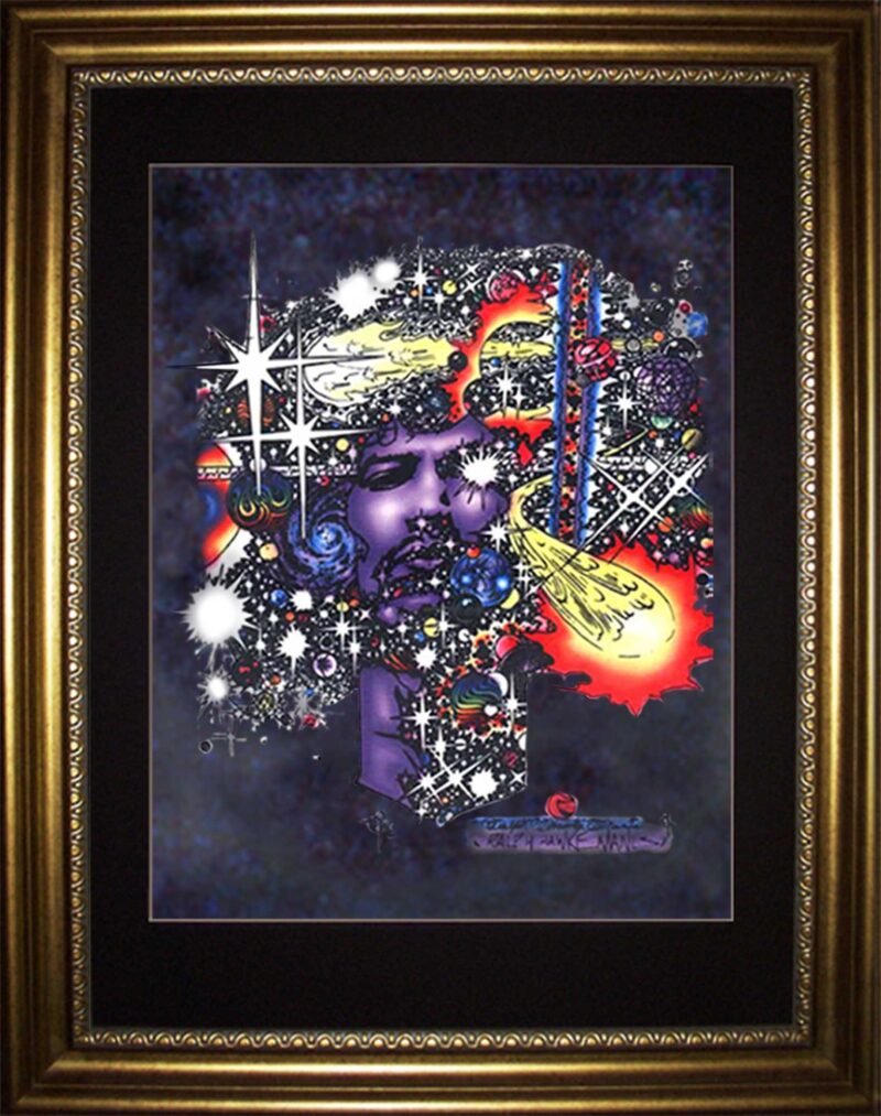 Haze - Jimi Hendrix Silkscreen Print