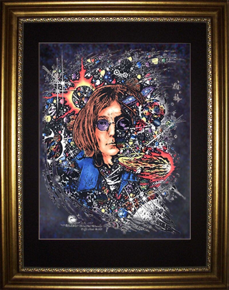 Number 9 - John Lennon Silkscreen Print