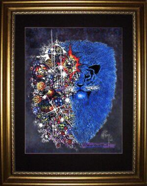 Lion From Zion Print Silkscreen Print