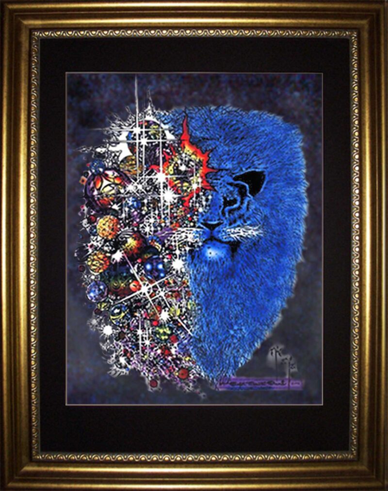 Lion From Zion Print Silkscreen Print