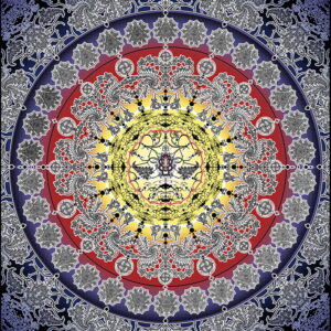 Rotate from Center Action - Mandala Tapestry