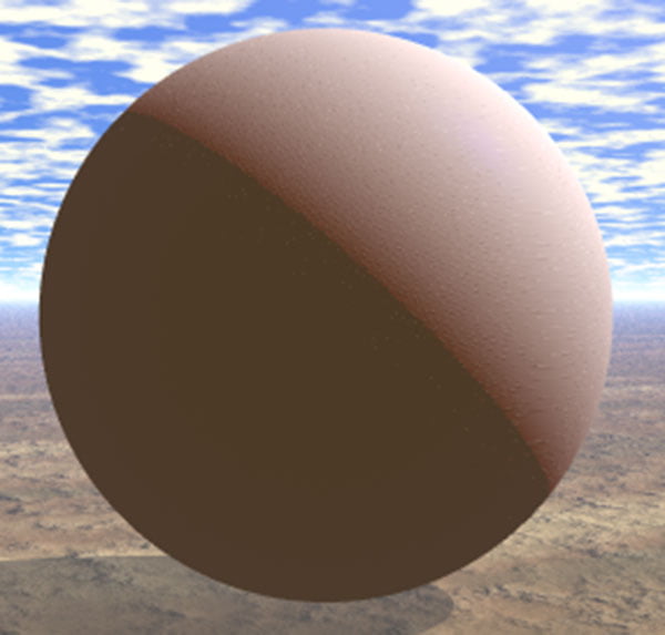 Pale Skin Tone Material with a Little Bump Map Free Bryce 3D Material