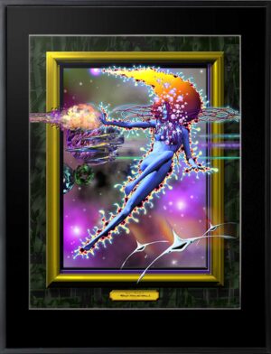 Space Maiden Print - Ralph Manis Art