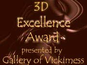 Art Awards - Vickimess 3D Excellence