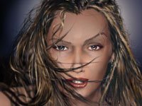 "Angie" 3D Portrait Tutorials
