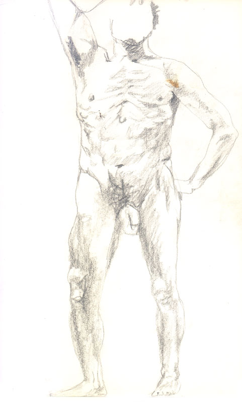 Male Nude scan 98