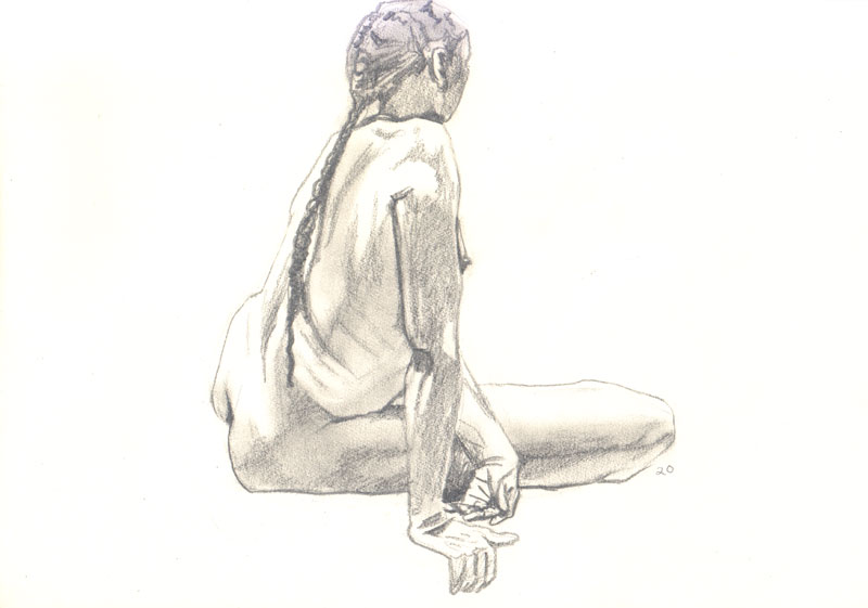 Female Nude scan 75