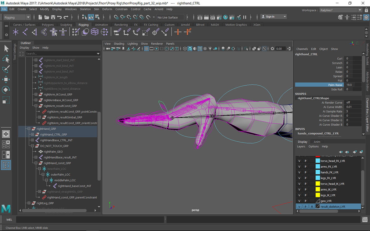 Part 32 @16:09 my joints are not staying together at the wrist.