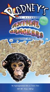 Rodney's Animal Crackers - Package design.