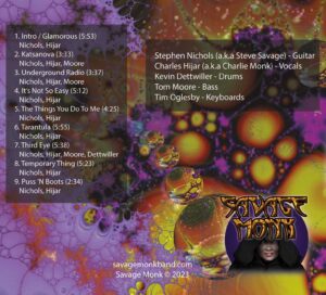 CD Back Cover Art